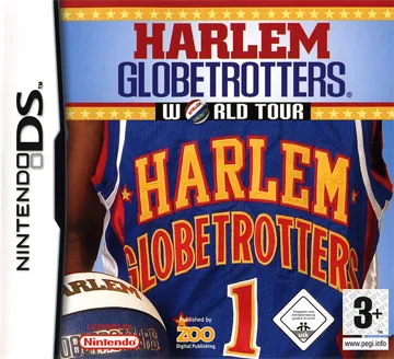 Harlem Globetrotters - World Tour (Europe) (En,Fr,De,Es,It) box cover front